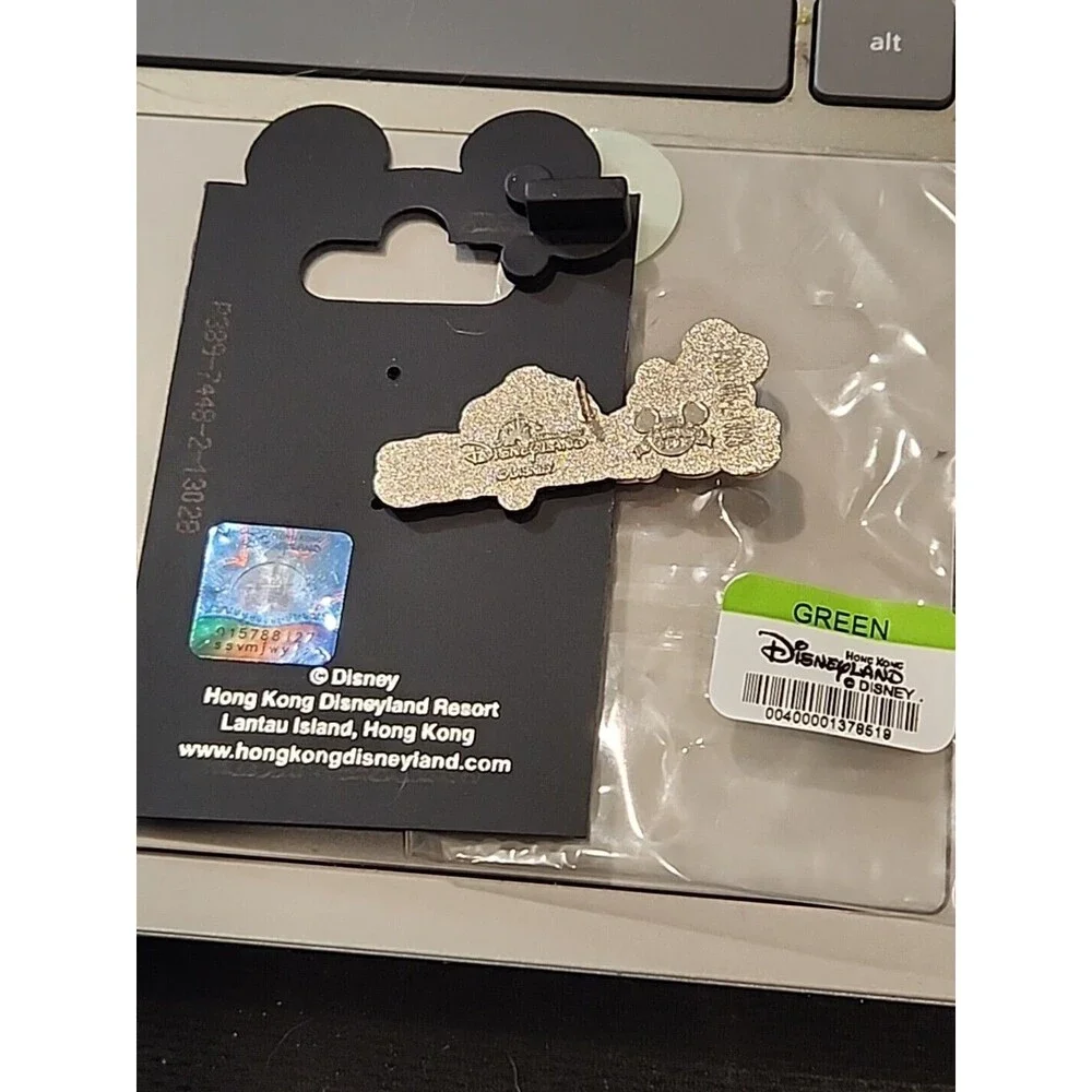 Disney Trading Pin 47026 HKDL‎ Hong Kong Disneyland Castle Mickey Mouse Logo